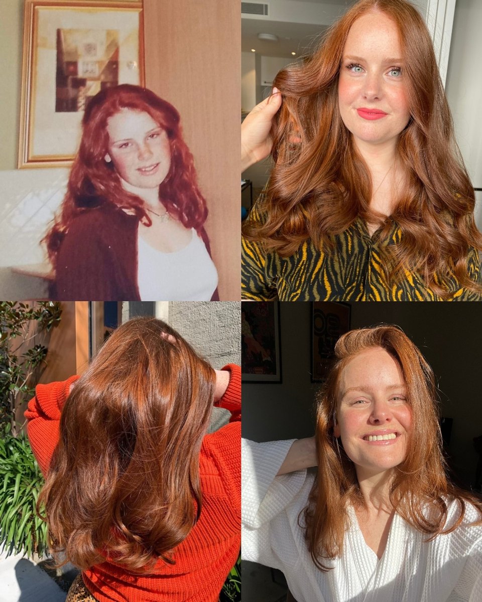 amy clark shiny hair