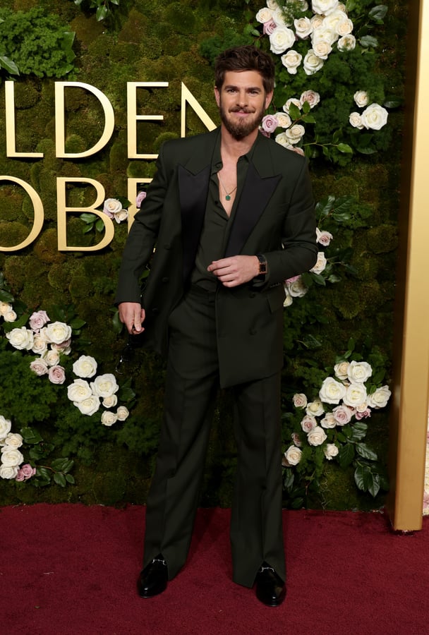 Andrew Garfield attends the 82nd Annual Golden Globe Awards