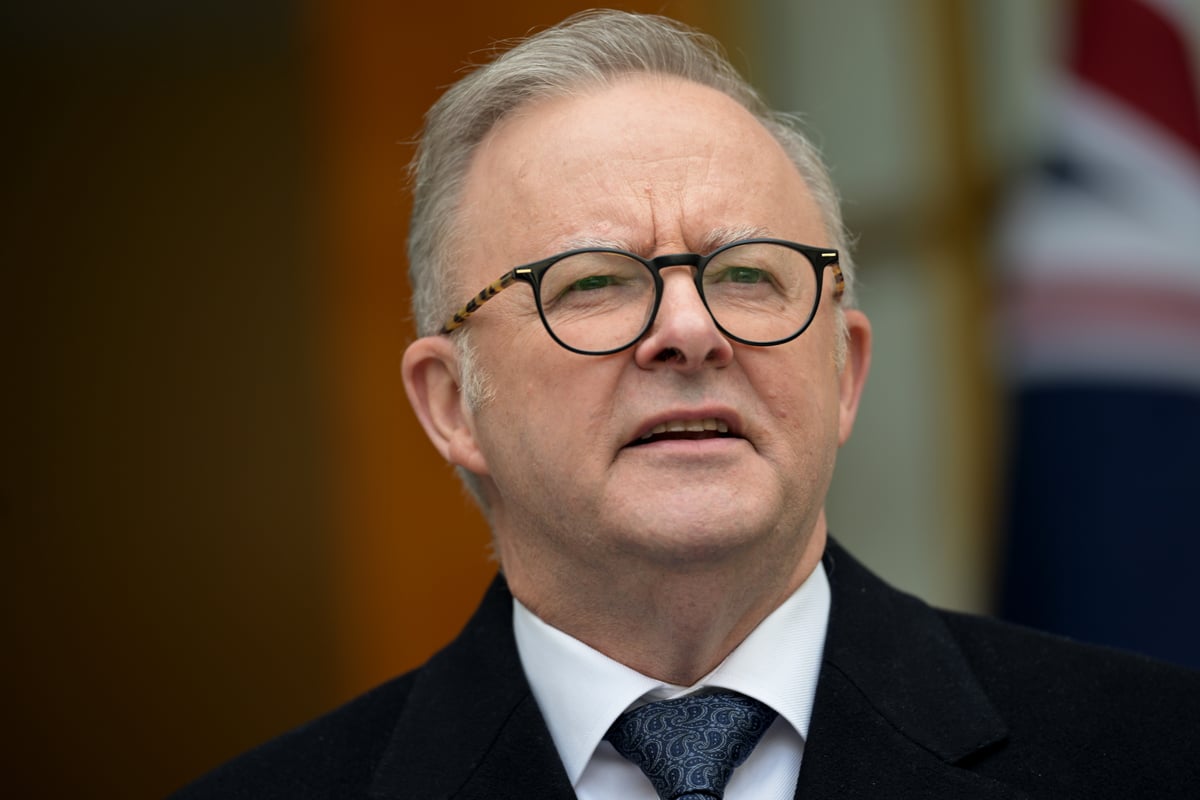 Australian Prime Minister Anthony Albanese.