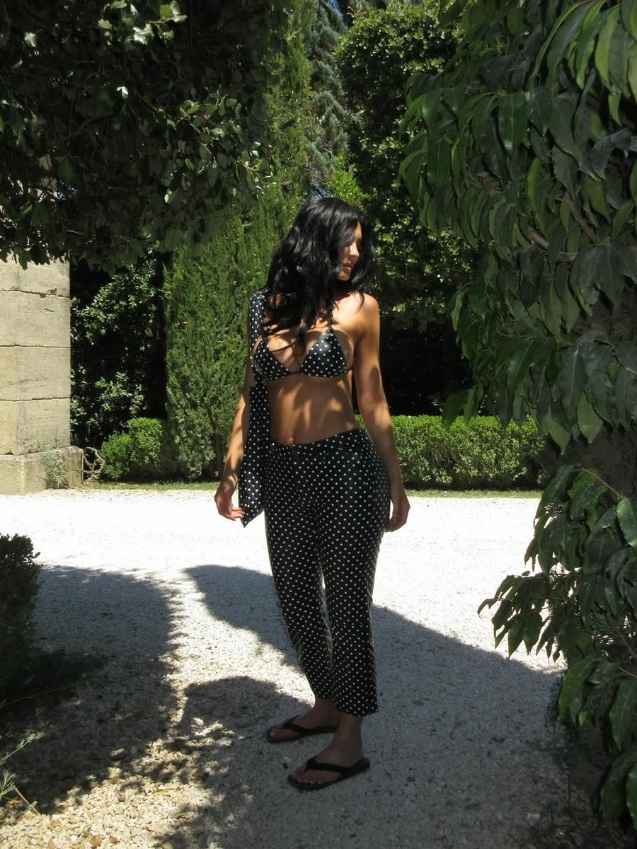 Kylie Jenner in Saint Tropez.