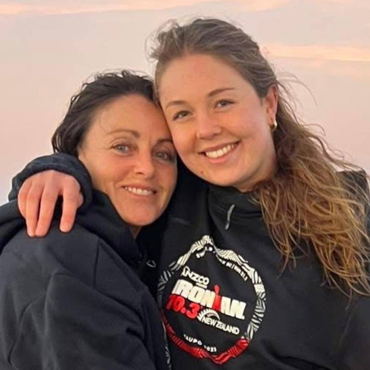 Kathleen Kirby with her daughter Audrey Griffin.