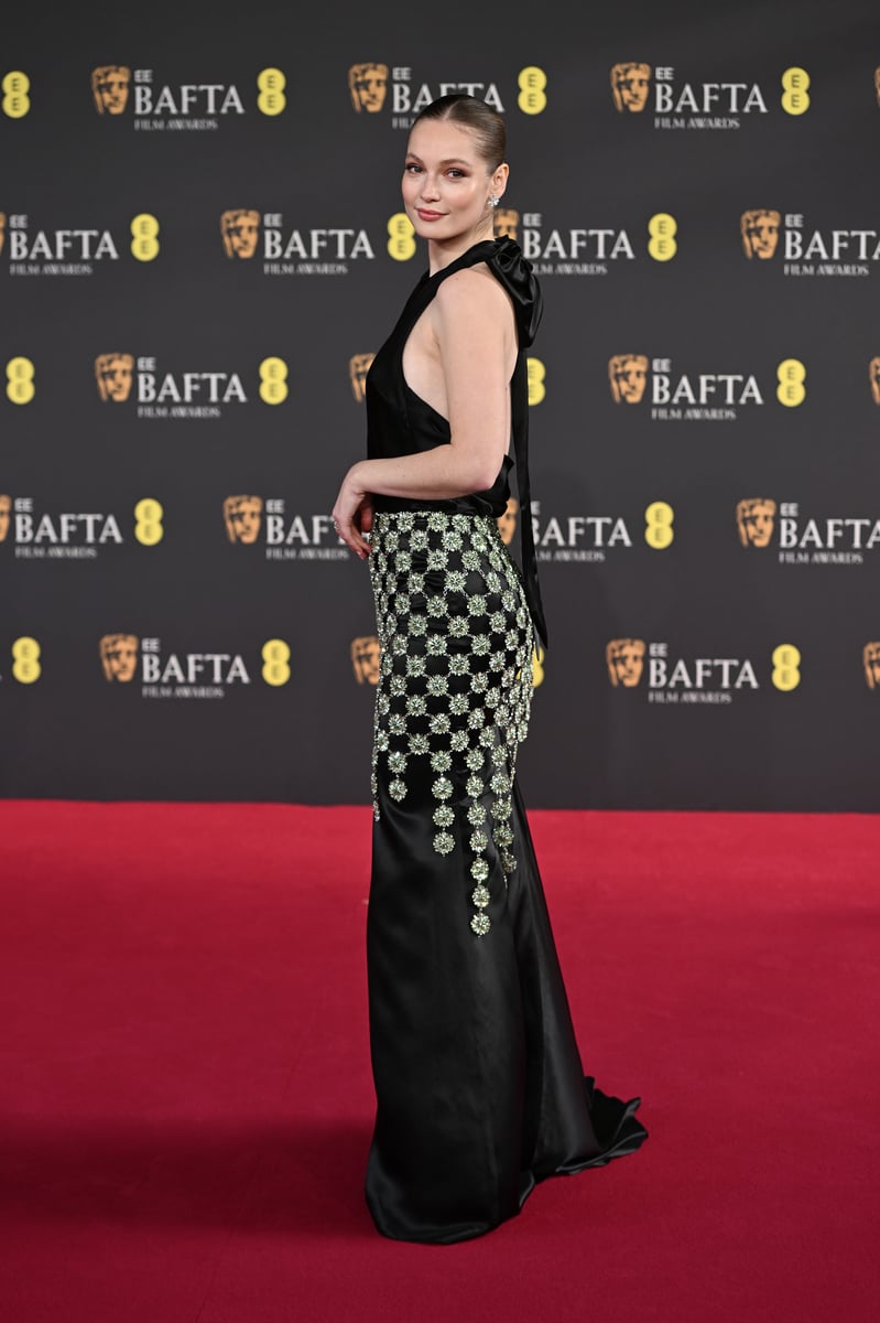 Hannah Dodd attends the 2025 EE BAFTA Film Awards at The Royal Festival Hall on February 16, 2025 in London.