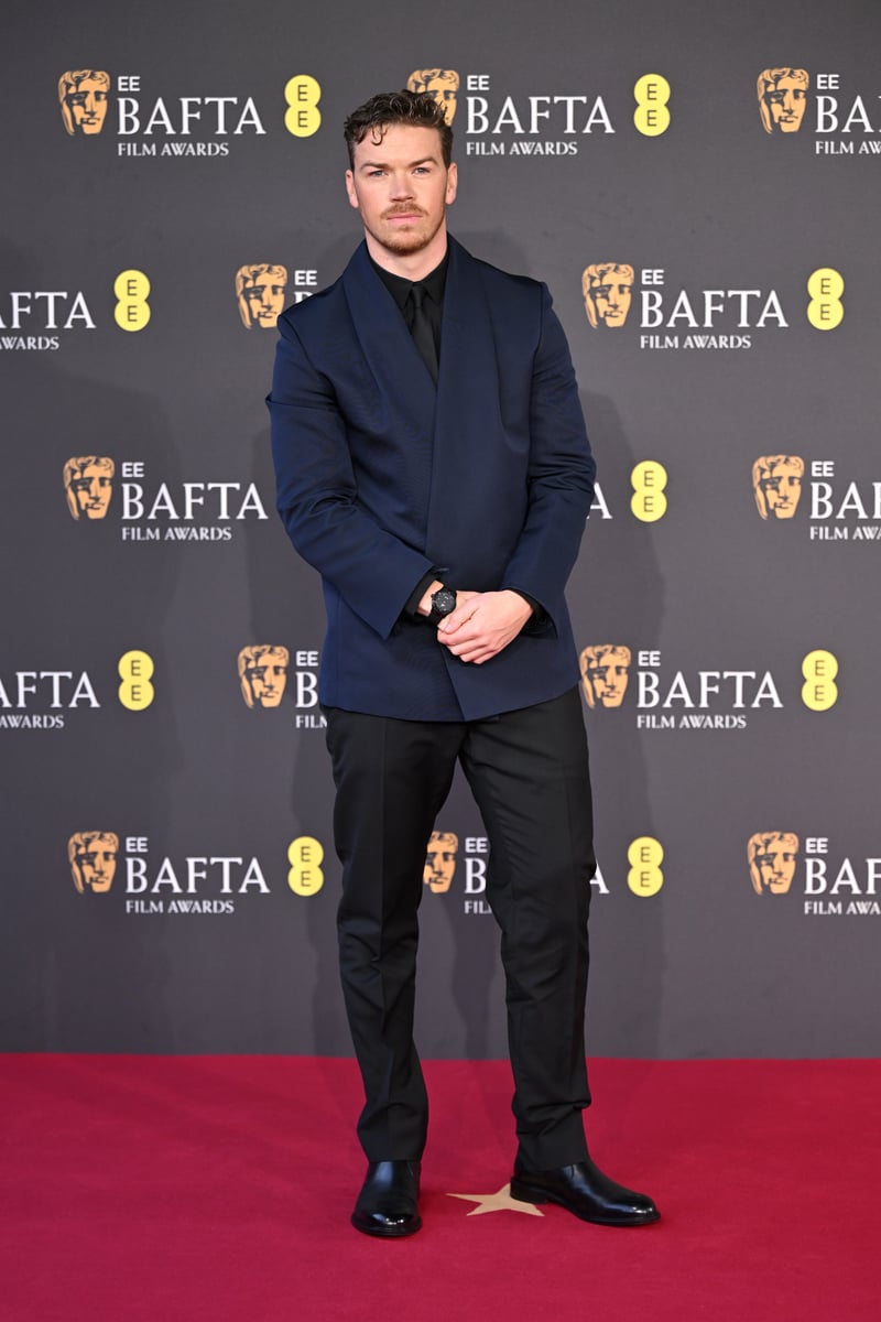 Will Poulter attends the 2025 EE BAFTA Film Awards at The Royal Festival Hall on February 16, 2025 in London.