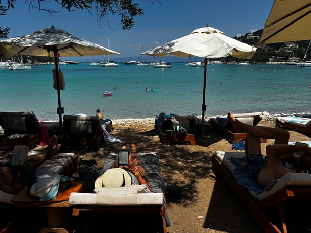 Harami Beach bar Paxos
