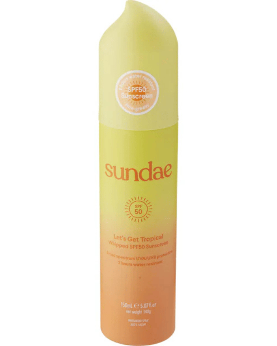 Sundae Let's Get Tropical Whipped SPF50 Sunscreen