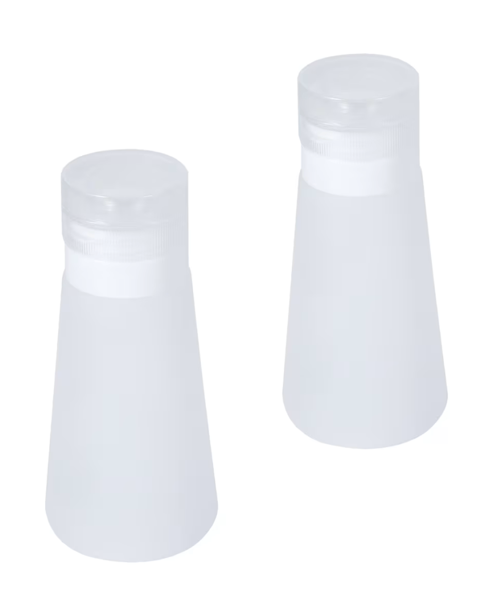 Kmart Travel Solutions Silicone Bottles 2 Pack
