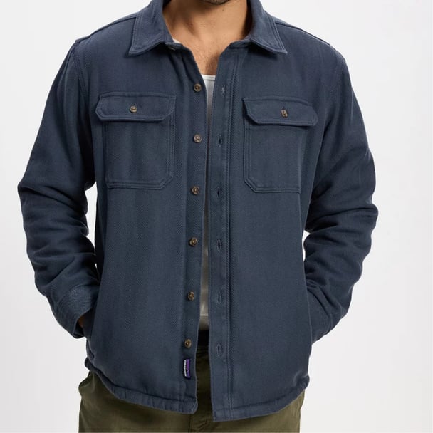 Patagonia Pile-Lined Fjord Loft Shirt Jacket, $319.95.