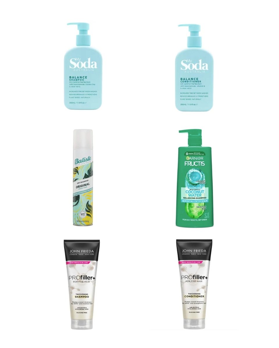 best supermarket oily hair products