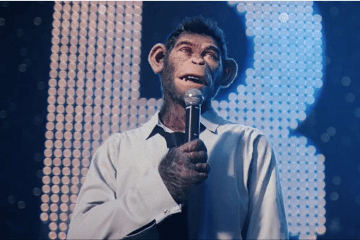 Robbie Williams is portrayed by a monkey in Better Man. 