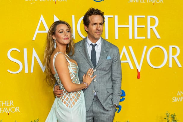 Blake Lively and Ryan Reynolds.