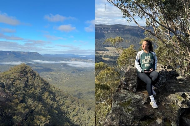 Hargraves Lookout Blue Mountains.