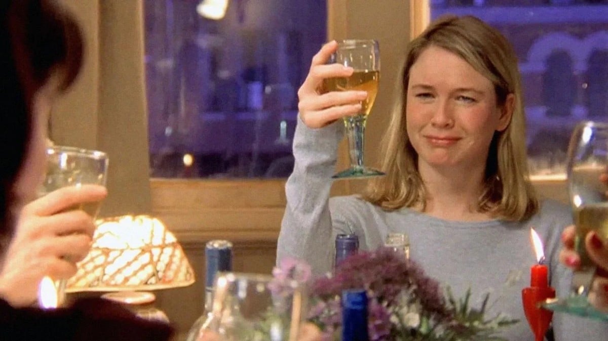 Renee Zellweger in Bridget Jones's Diary.