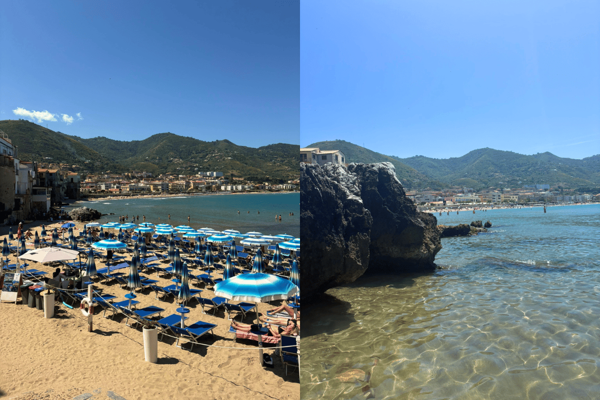 The gorgeous Spiaggia del Porto Vecchio