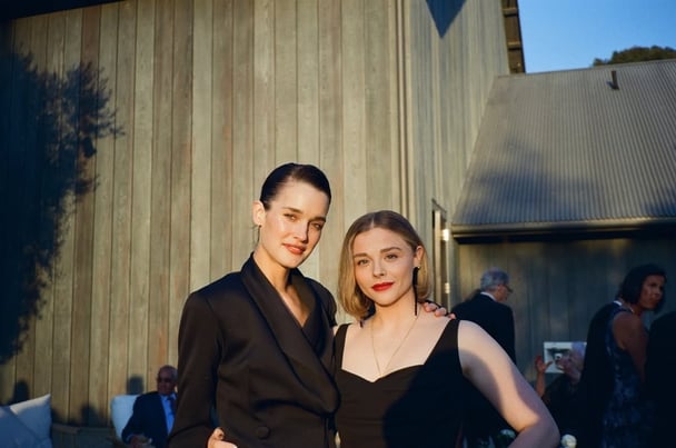 Chloë Grace Moretz and Kate Harrison.