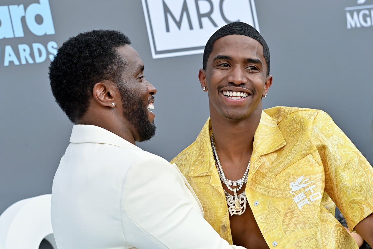 Sean Combs with his son Christian King Combs.