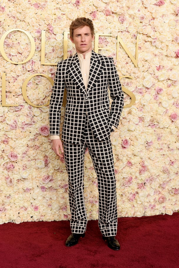 Eddie Redmayne attends the 82nd Annual Golden Globe Awards.