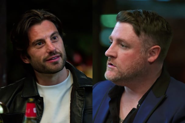 Eliot and Tim on Married At First Sight Australia 2025.