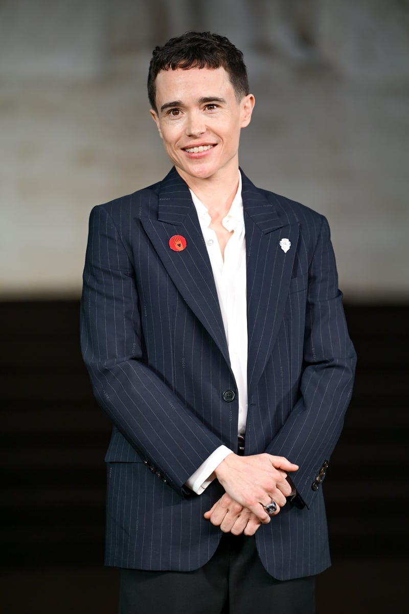 at the Gucci fashion show as part of Spring/Summer 2026 Milan Fashion Week