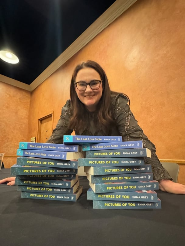 Emma on her second US book tour for The Last Love Note.