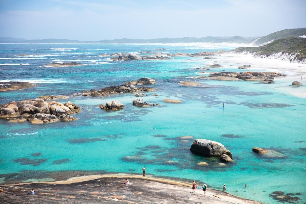 Greens Pool near Denmark in WA's Great Southern.