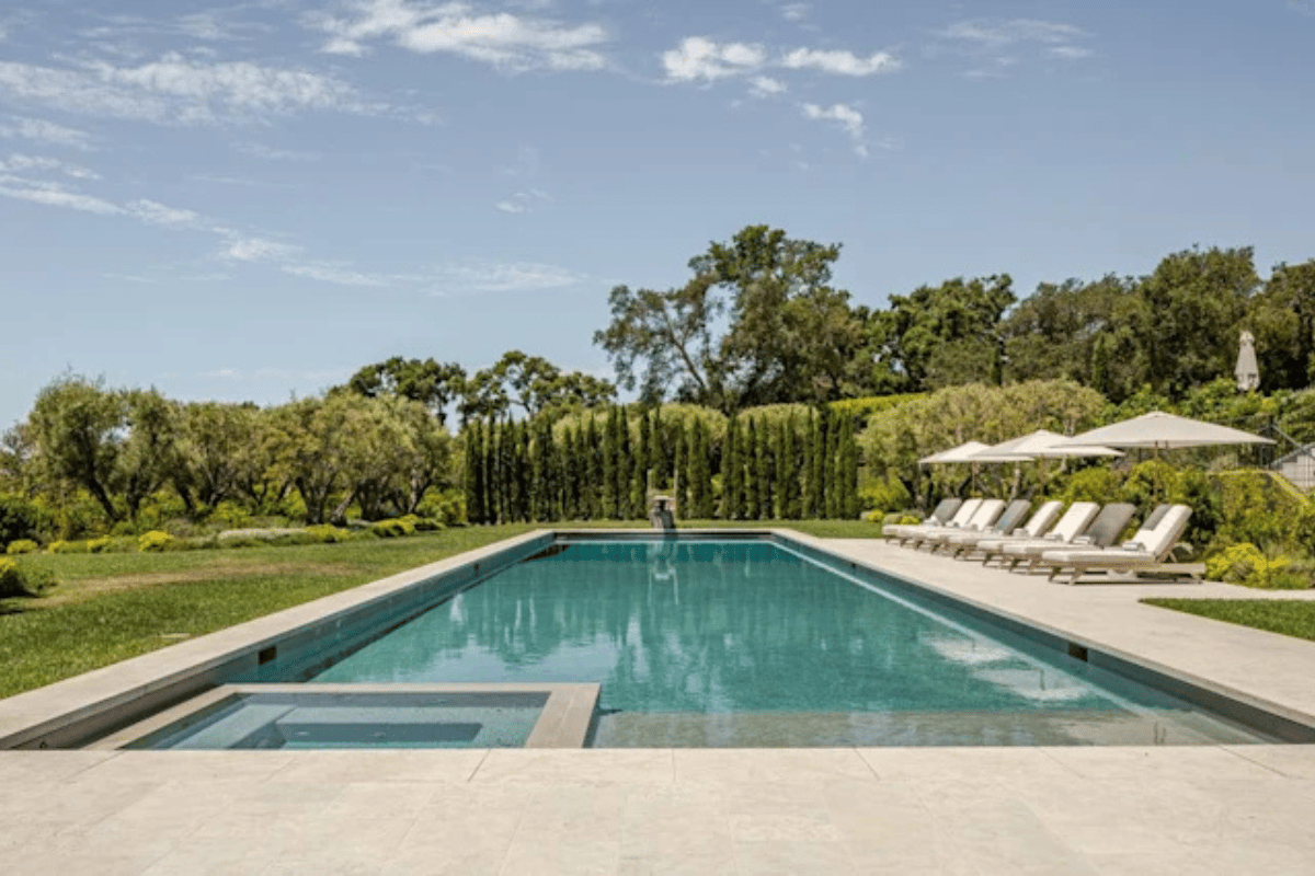 Gwyneth Paltrow's LA home in Montecito. 