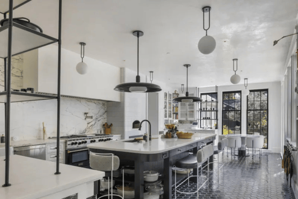 Gwyneth Paltrow's LA home in Brentwood.
