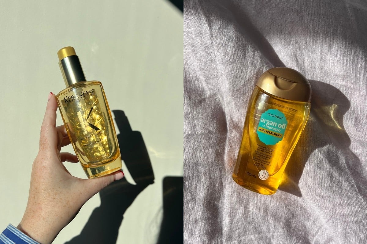 kerastase hair oil and aldi hair oil
