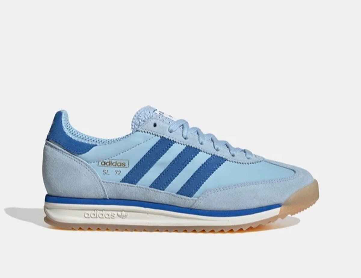 adidas Originals SL 72 OG sneakers in blue and cloud 