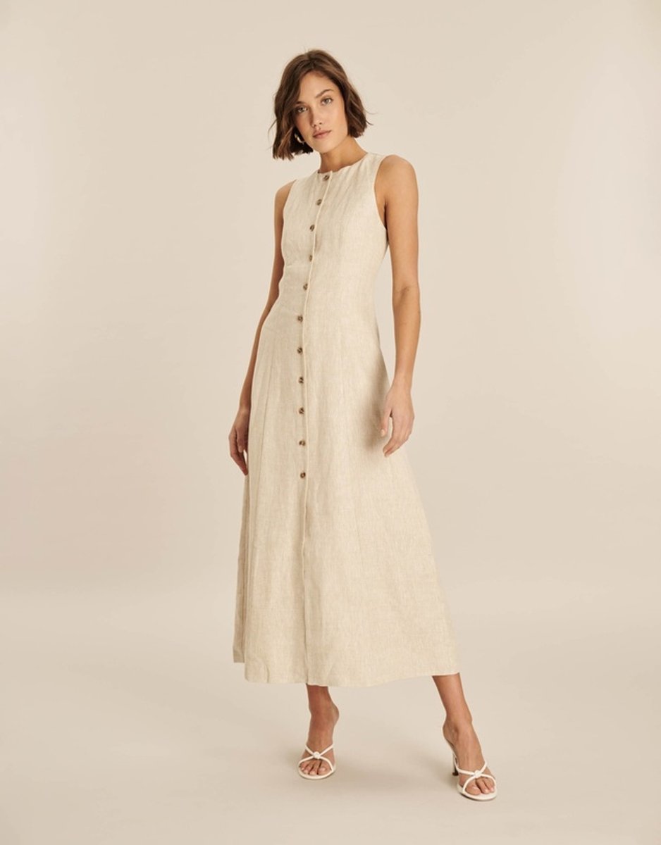 crew neckline midi dress from Aere