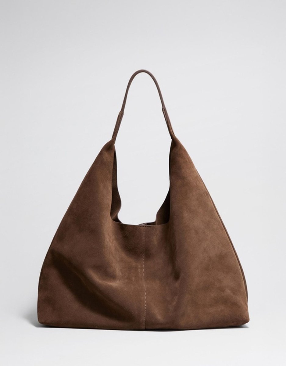 suede with matte finish tote bag from & Other Stories