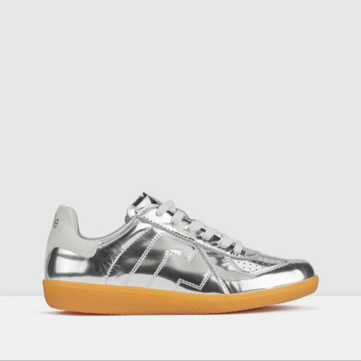 silver chrome sneaker from Rollie