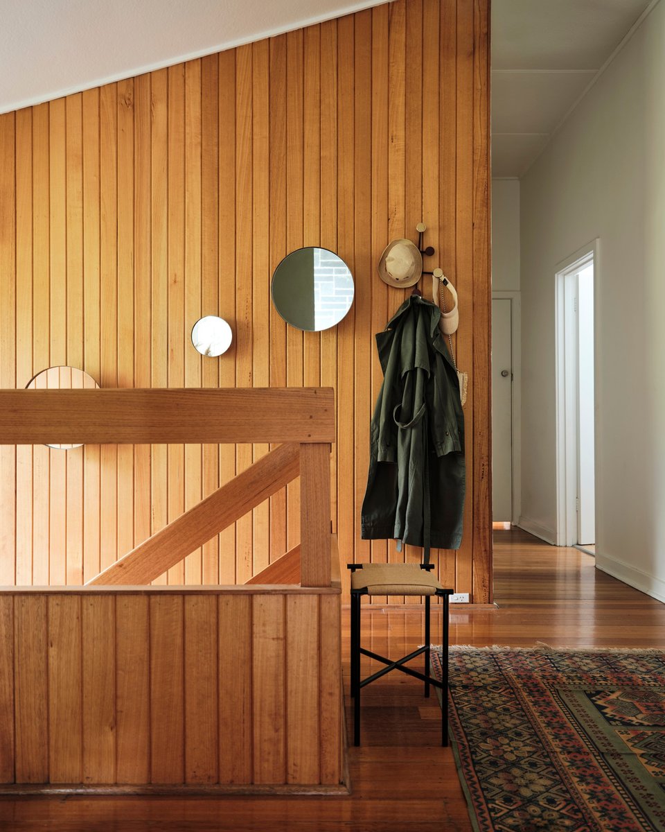 A wall in Lauren Li's Ivanhoe East home.