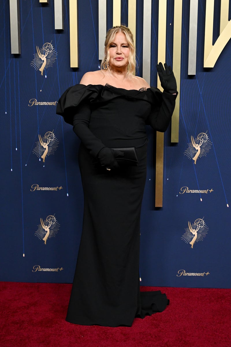 Jennifer Coolidge at the 77th Primetime Emmy Awards held at the Peacock Theater.