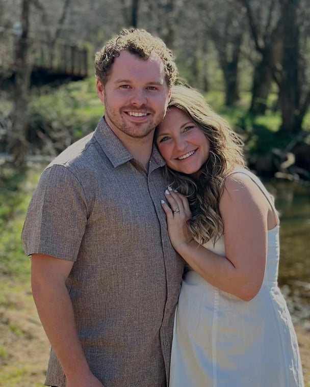 Jeremiah and Hannah Duggar.