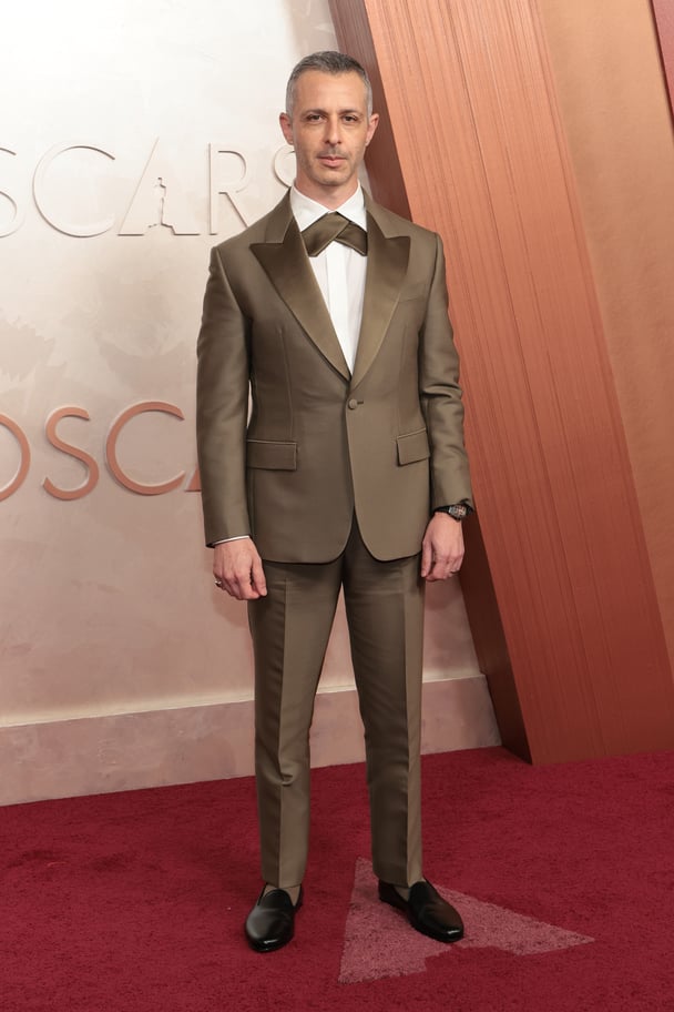 Jeremy Strong attends the 97th Annual Oscars at Dolby Theatre on March 02, 2025 in Hollywood, California. (