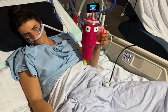 Jess Fox was supposed to attend a major sporting event. Then doctors found a tumour.