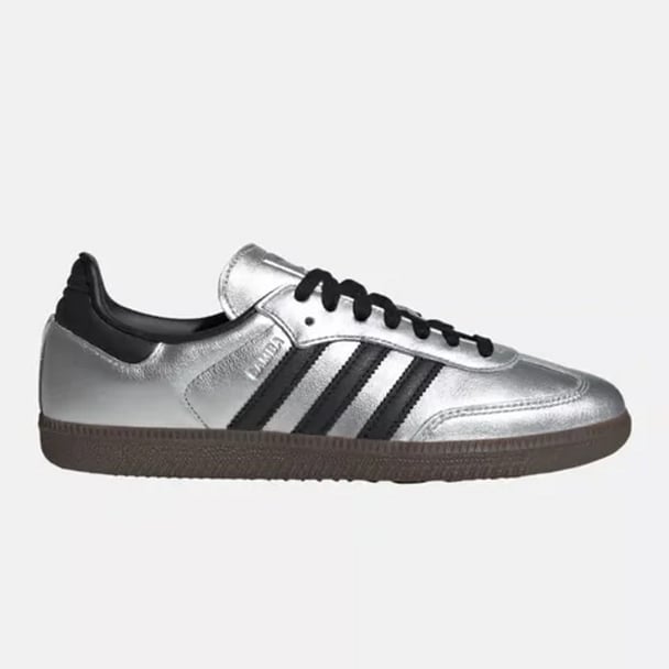 metallic gum rubber sole sneaker from Adidas