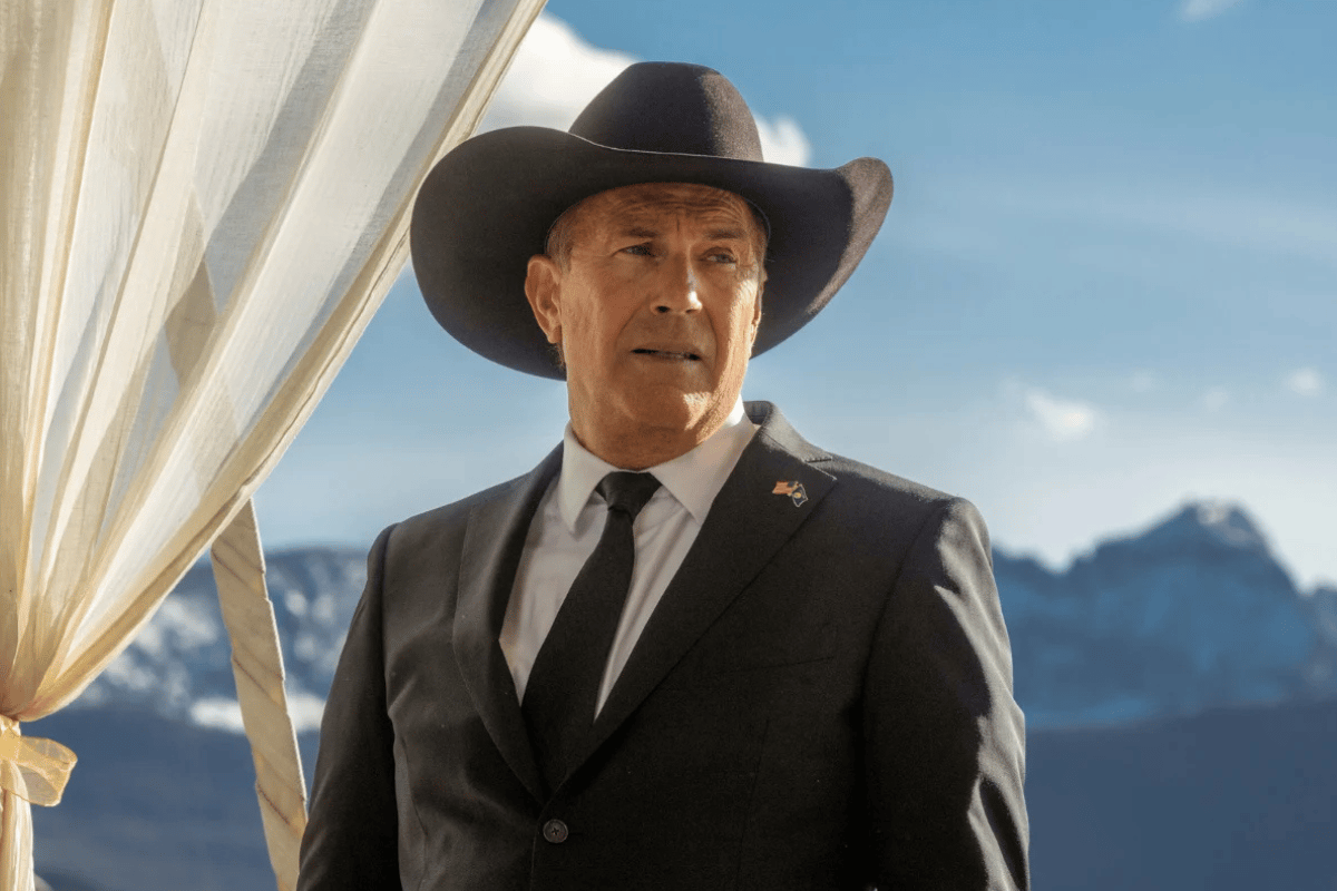 Kevin Costner as John Dutton in Yellowstone.