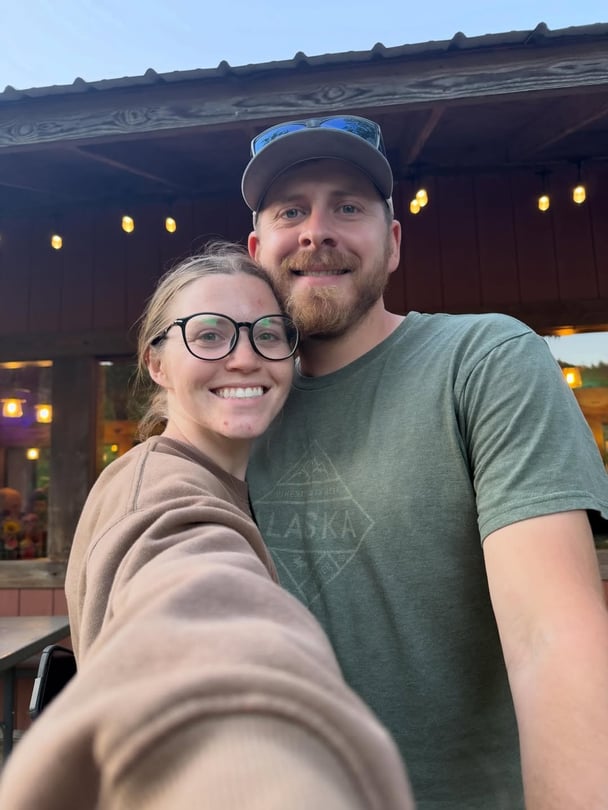 Joy-Anna and Austin Forsyth.