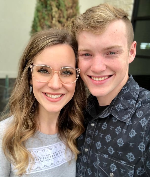 Justin and Claire Duggar.