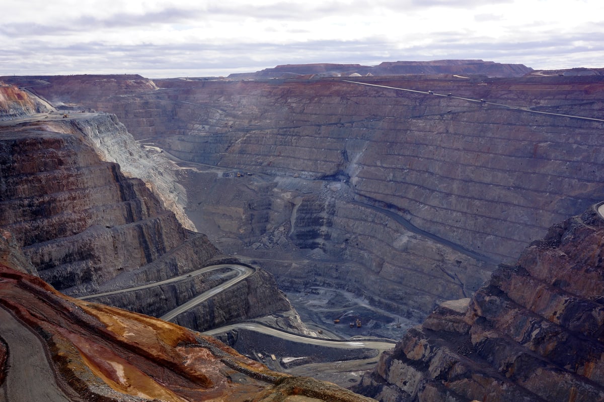 The Super Pit, Kalgoorlie, WA.