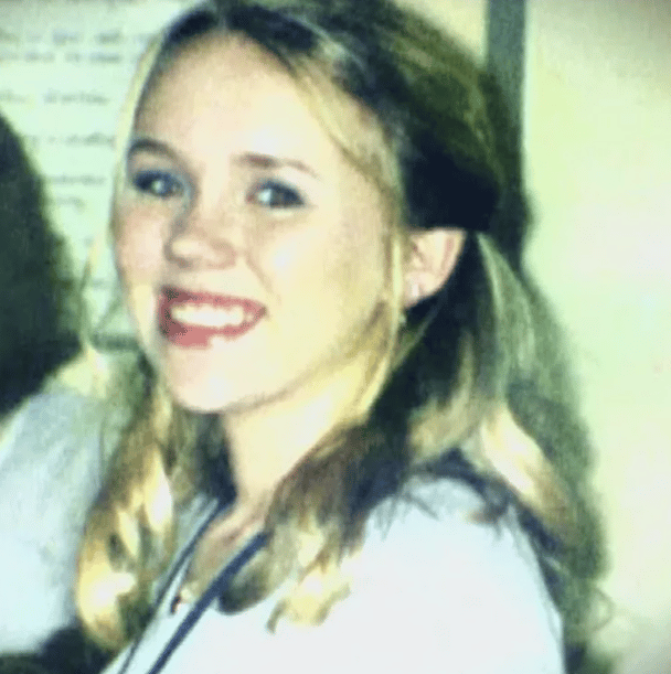 A young Kara Robinson Chamberlain.