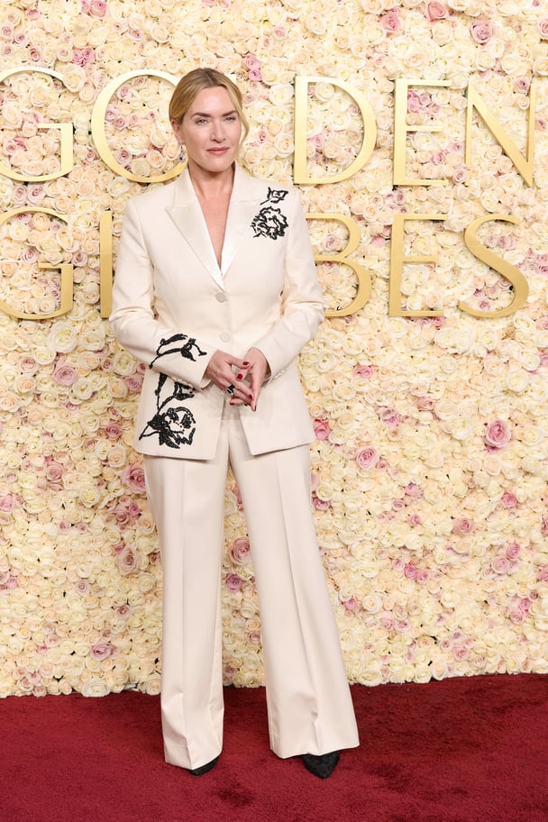 Kate Winslet attends the 82nd Annual Golden Globe Awards.