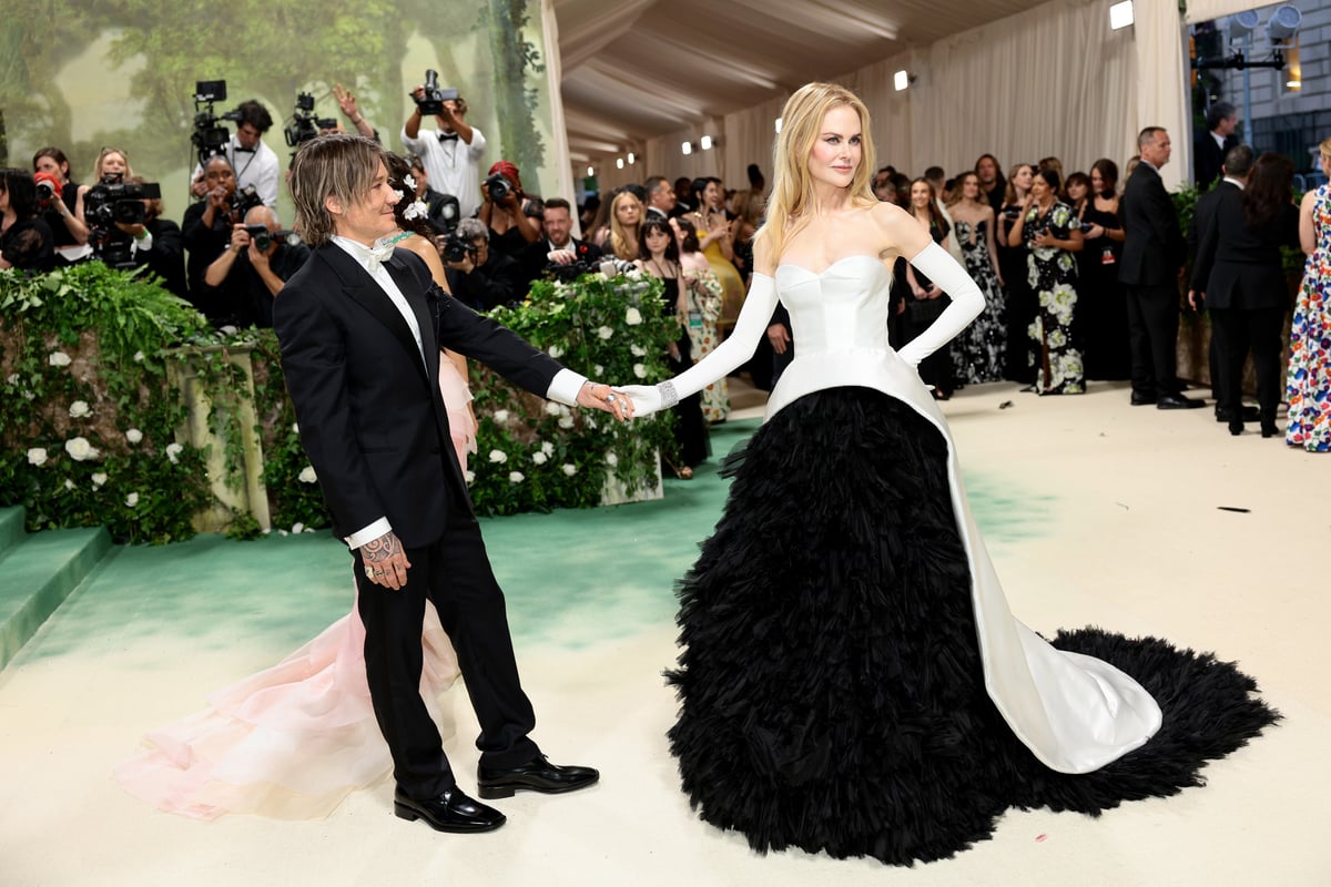 Keith Urban and Nicole Kidman at the Met Gala.