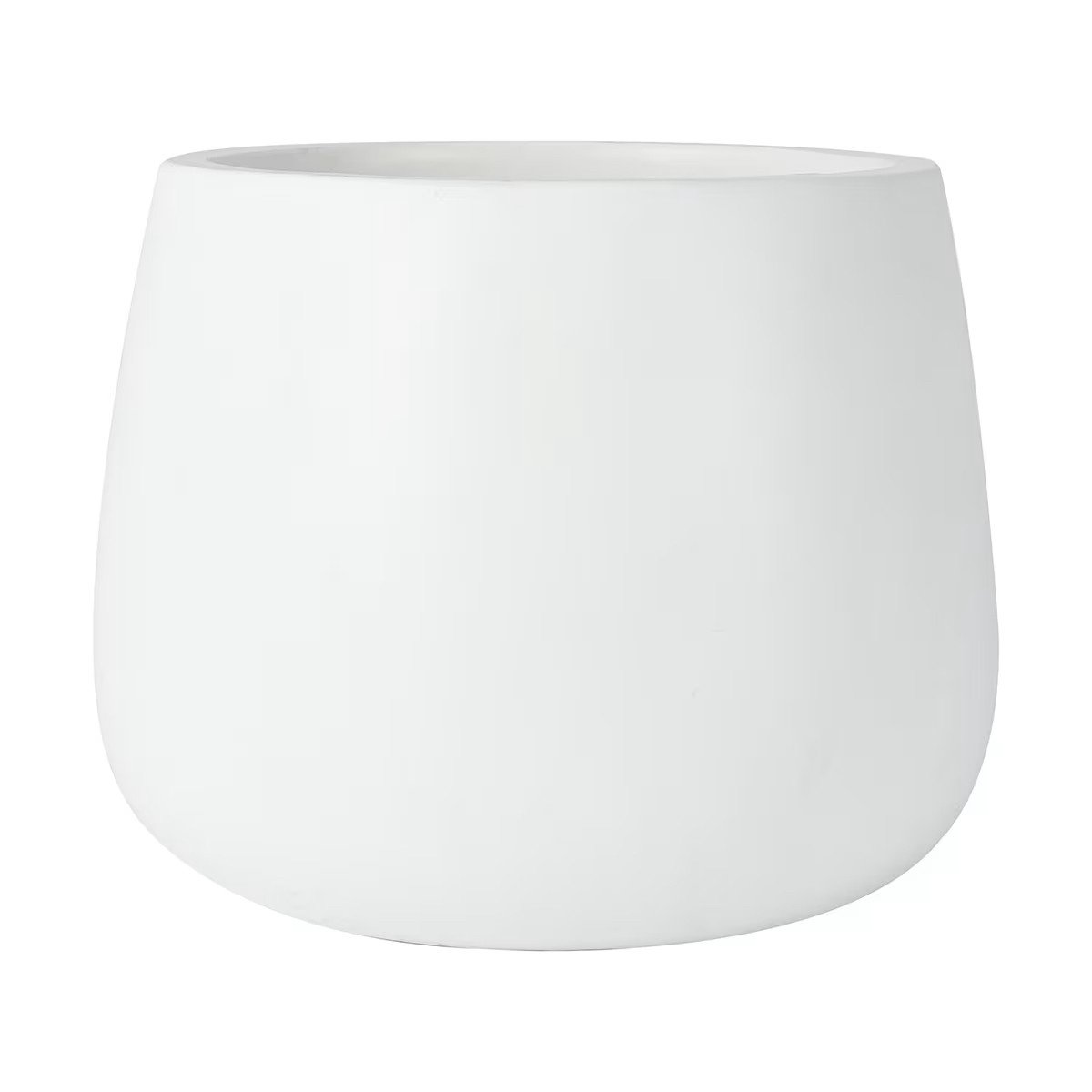 white drum pot from Kmart 