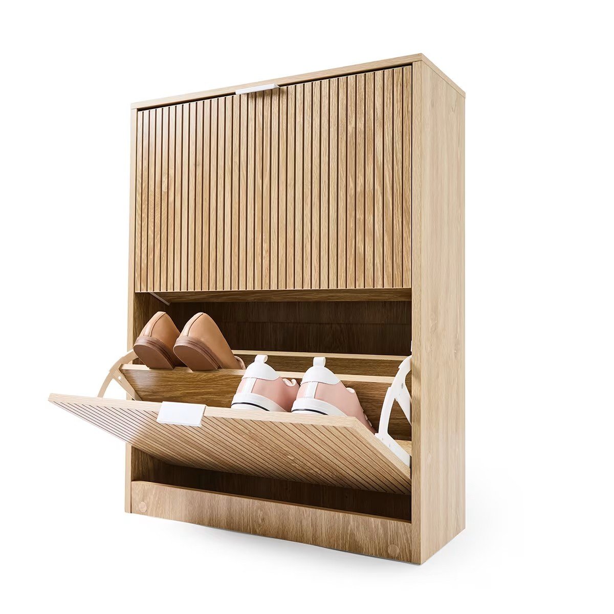 scandi shoe storage from Kmart 