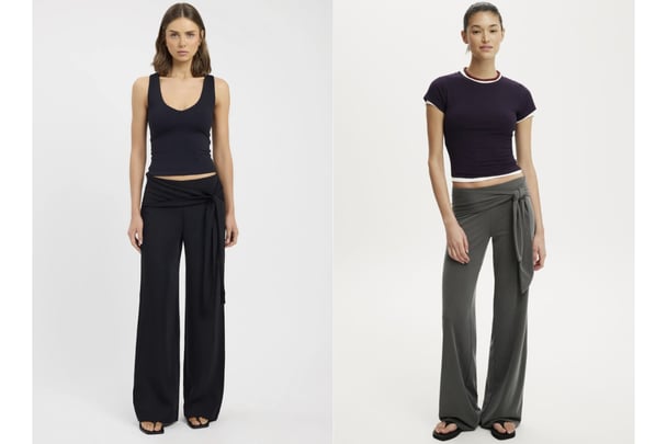 pants from Kookai and Cotton On