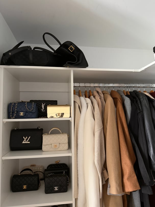 The wardrobe has plenty of space. Image: Supplied.