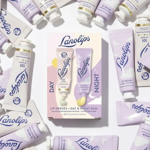 Lanolips Day Night gift pack lip balm