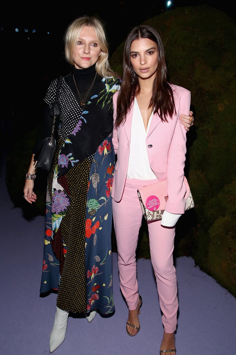 InStyle editor-in-chief, Laura Brown and model Emily Ratajkowski.